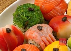 黑松露手鞠寿司球的做法图解8