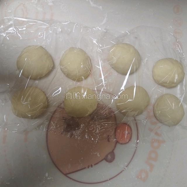 盖保鲜膜松弛15分钟