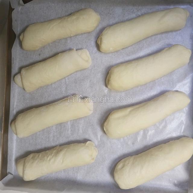 整形好的面包，二次醒发