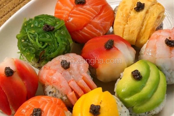 黑松露手鞠寿司球