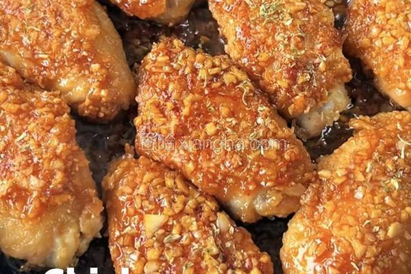 蒜香黄油脆皮鸡翅