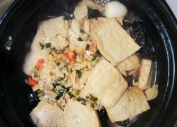 白菜豆腐煲