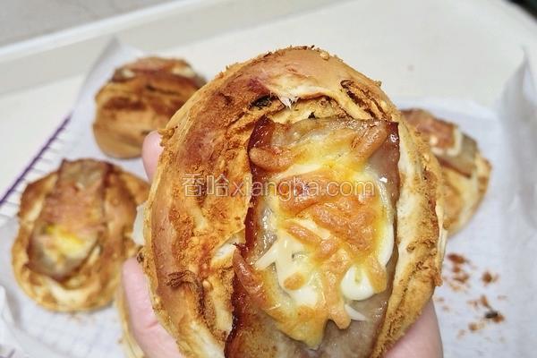 芝士培根肉松卷