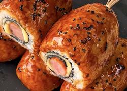 脆皮米饭热狗棒