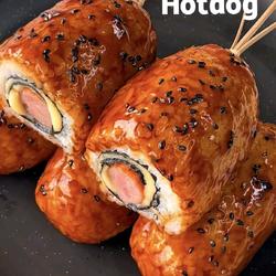 脆皮米饭热狗棒