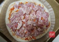 芝士培根披萨的做法图解12