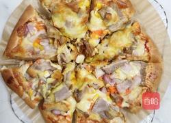 芝士培根披萨的做法图解17