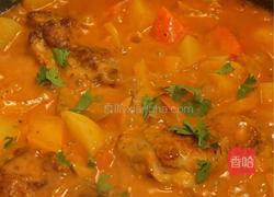 椰香咖喱鸡的做法图解6