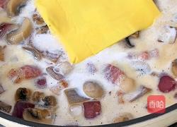 黑松露培根口蘑吐司的做法图解4