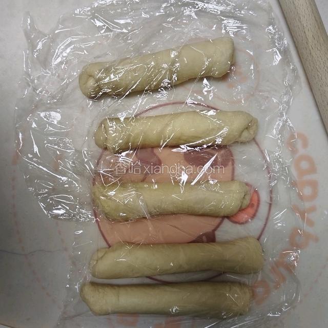 盖保鲜膜松弛15分钟