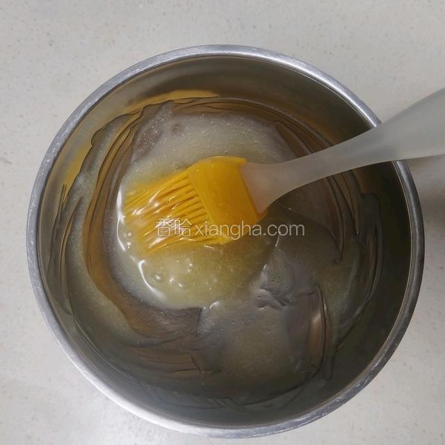 调好的蜜酱
