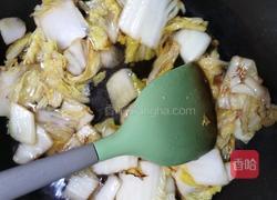 白菜炒豆泡的做法图解7