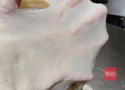 黄金芝士提子夹心面包条(牛奶液种)2个28方盘的量的做法图解6