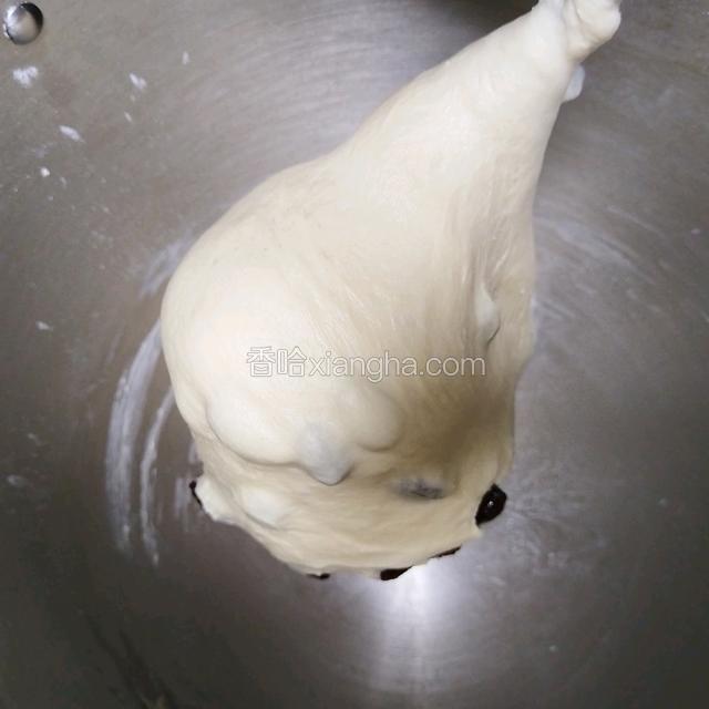 混合均匀的面团