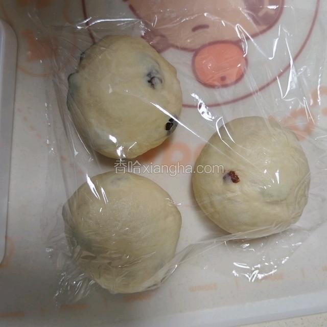 盖保鲜膜再松弛20分钟