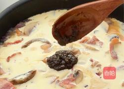 奶油培根意面的做法图解5