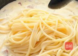 奶油培根意面的做法图解6