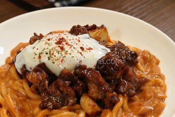 辣咖喱牛肉乌冬面