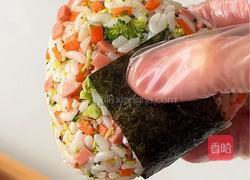 照烧芝土饭团的做法图解5