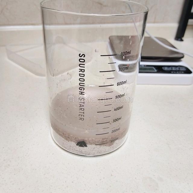 把波兰种（全麦粉，水，酵母）的材料混合均匀，室温发酵2~3小时，放冰箱保鲜冷藏12~16小时