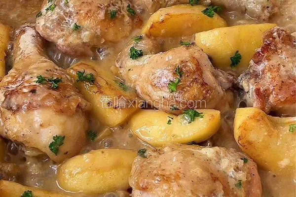 黑松露法式苹果炖鸡