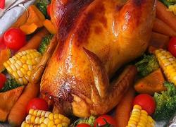 黑松露苹果蜜汁烤鸡