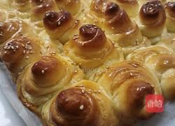 蜂蜜脆皮小面包(28方盘波兰种)的做法图解28
