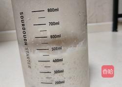 蜂蜜脆皮小面包(28方盘波兰种)的做法图解4