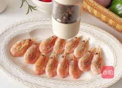 加拿大北极虾海鲜烤串的做法图解3