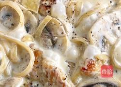 黑松露鸡肉奶油意面的做法图解8