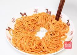 加拿大北极虾意面花环的做法图解7