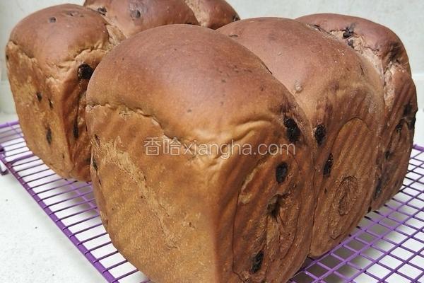 （波兰种）可可淡奶吐司(2个450g)