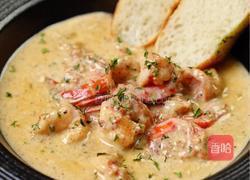 法式蒜香奶油虾的做法图解7