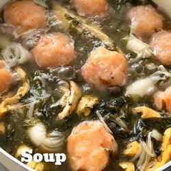 虾滑鸡蛋海带汤的做法[图]