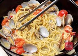 意式海鲜意面的做法图解6