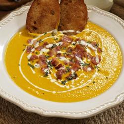 黑松露南瓜奶油浓汤的做法[图]