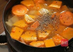 黑松露南瓜奶油浓汤的做法图解2