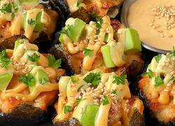 黑松露三文鱼塔