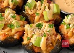 黑松露三文鱼塔的做法图解8