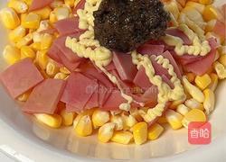 玉米火腿芝士三明治的做法图解1