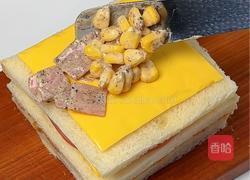玉米火腿芝士三明治的做法图解5