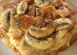 黑松露奶油培根三明治