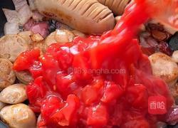 番茄香肠意面的做法图解5