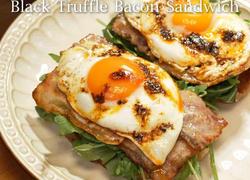 黑松露培根三明治