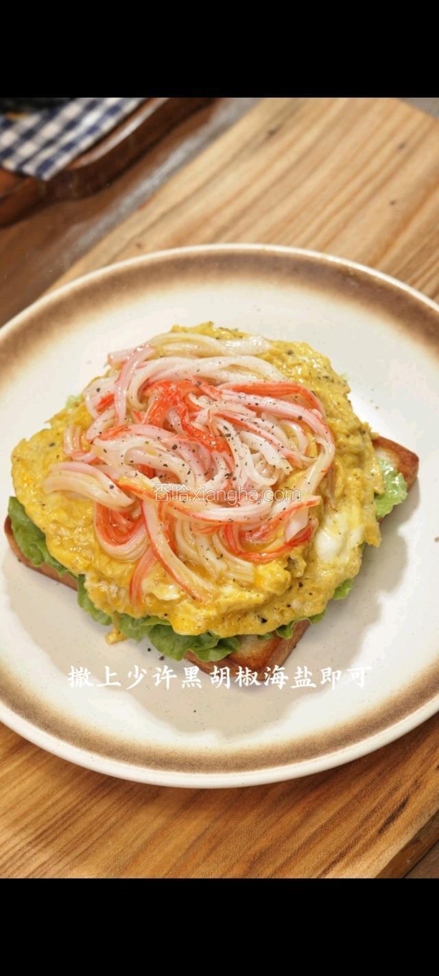 撒上黑胡椒海盐即可