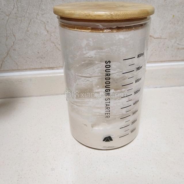 混合均匀后室温发酵1～2个小时