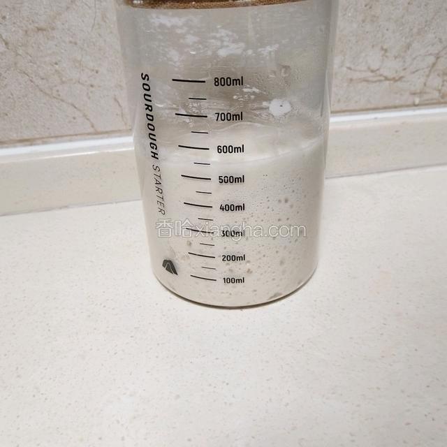 室温发酵好后转入冰箱低温发酵12～15小时