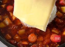 香肠土豆芝士烩饭的做法图解6