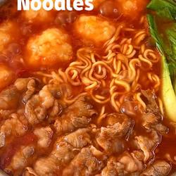 番茄肥牛虾滑面的做法[图]