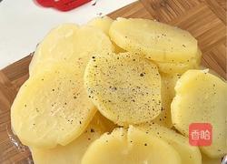 土豆泥芝士虾球的做法图解2